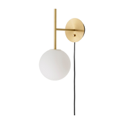 Aplique de latón y cristal 45, 5cm TR - Audo