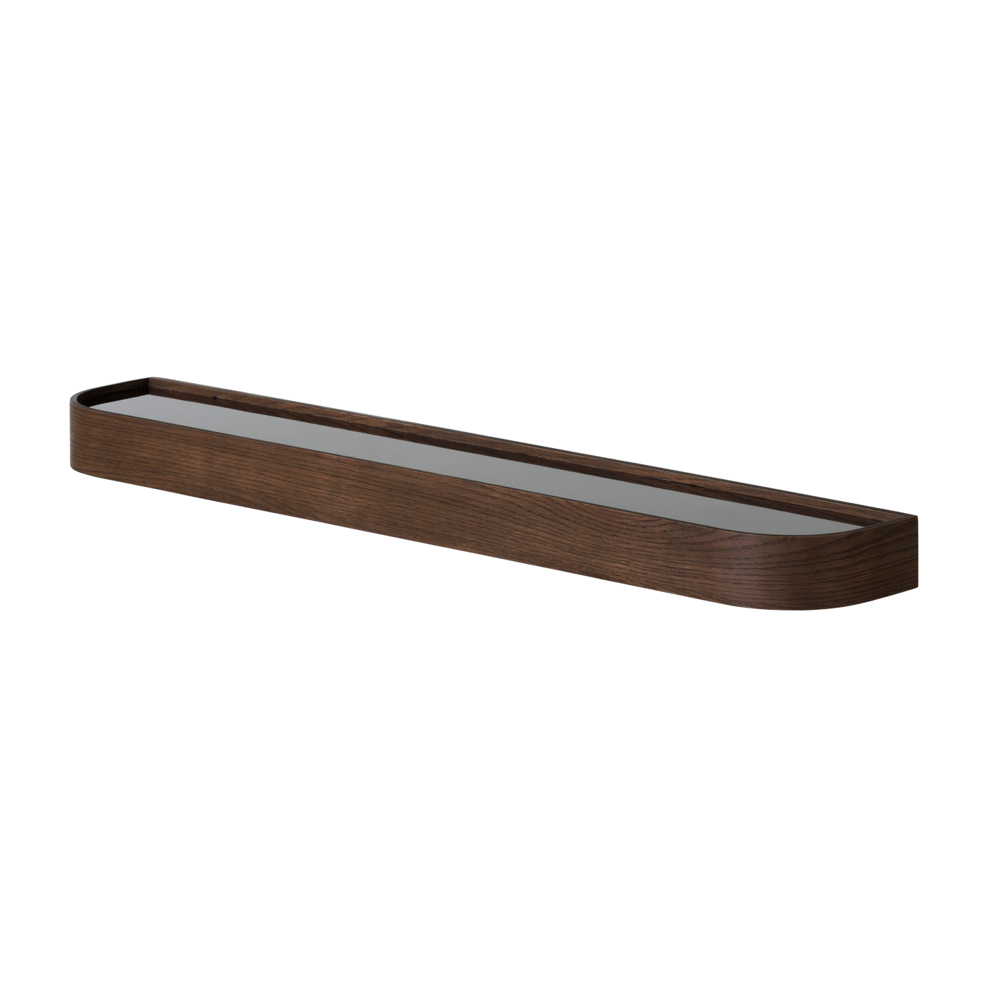 Estante de roble teñido oscuro con soportes 118cm Epoch - Audo
