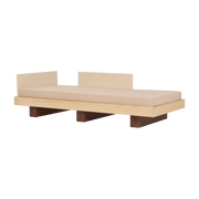 Junior bed in solid rubberwood and natural ash 160x70cm Heju x Nobodinoz - Nobodinoz