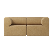 2-seater straight sofa in fabric audo bouclé 06 Eave - Audo
