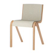 Esszimmerstuhl aus Natureiche und Hallingdal-Stoff 200 78cm Ready -. Audo