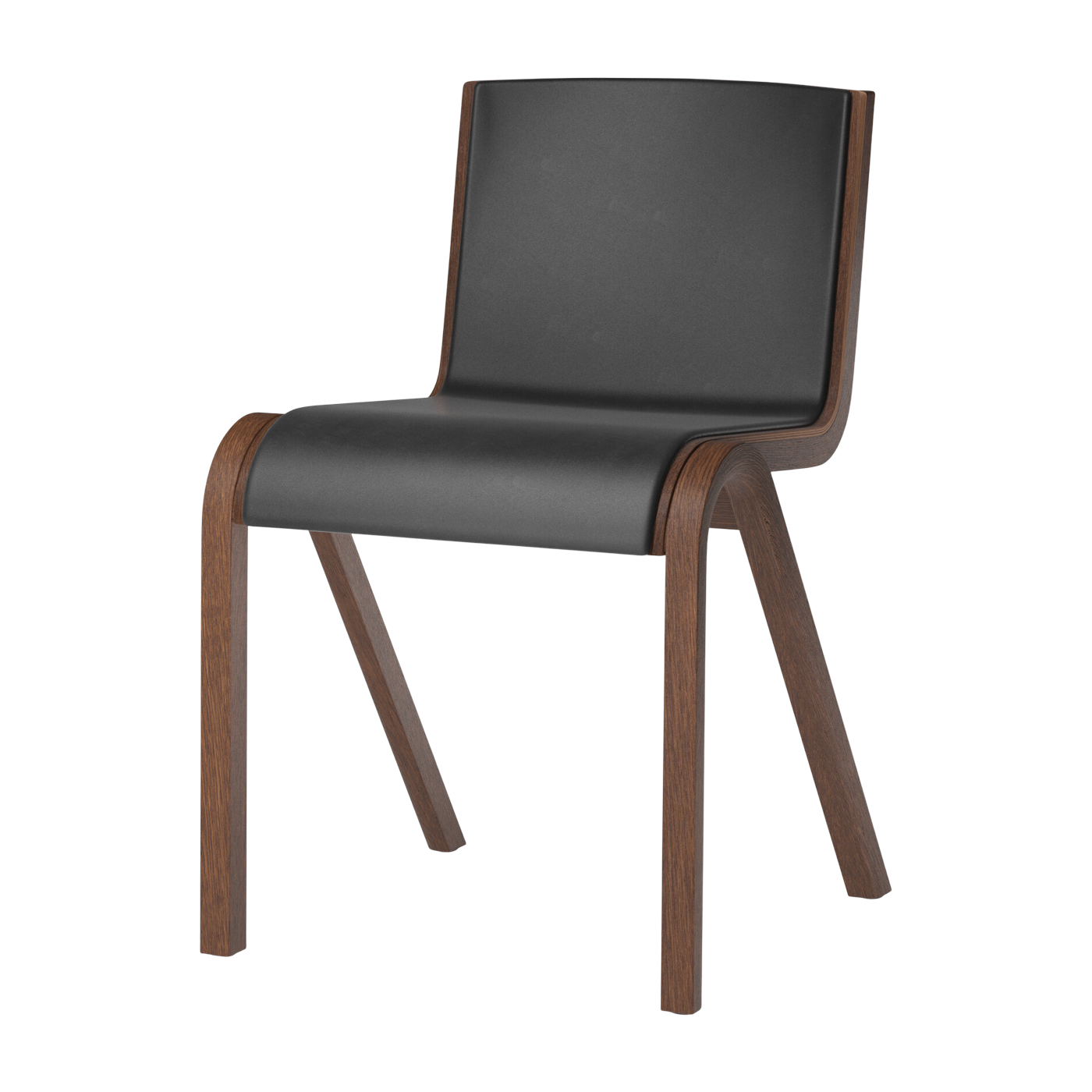 Sedia da pranzo in rovere tinto rosso e tessuto dakar 0842 78cm Ready - Audo