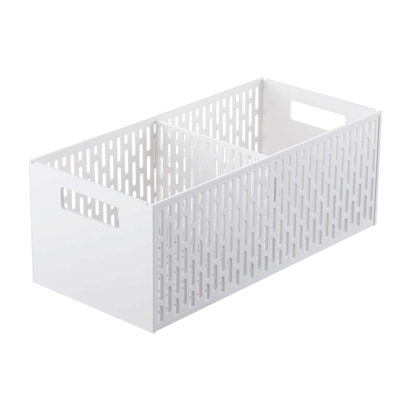 Cestino portaverdure in resina bianca 15, 3x32x12, 2cm Yamazaki