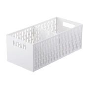 Panier de rangement pour légumes en résine blanche 15,3x32x12,2cm - Yamazaki