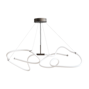 Ghost bronze pendant and white acrylic tubes 116x62cm - 101 Copenhagen
