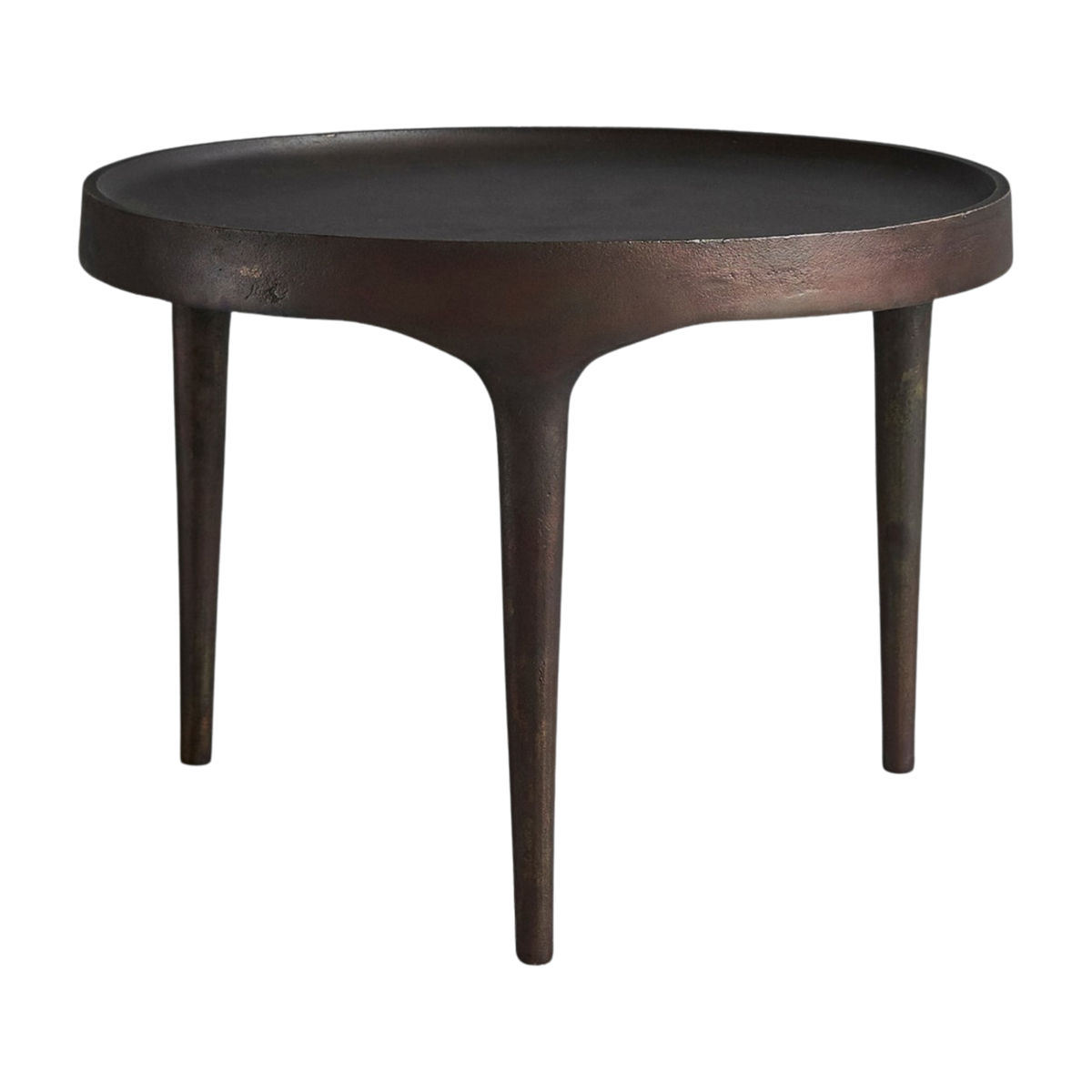 Table basse en fonte d'aluminium burn antique 50x35cm Phantom - 101 Copenhagen