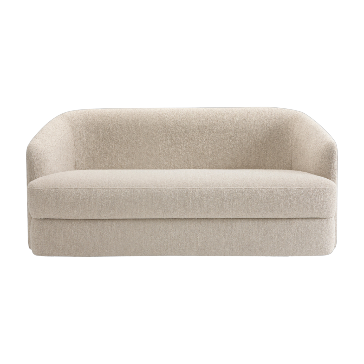 2-seater upholstered straight sofa barnum lana 150cm Covent - New Works
