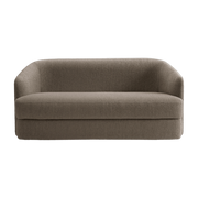 Covent divano 2 posti dritto imbottito barnum dark taupe 150cm - New Works