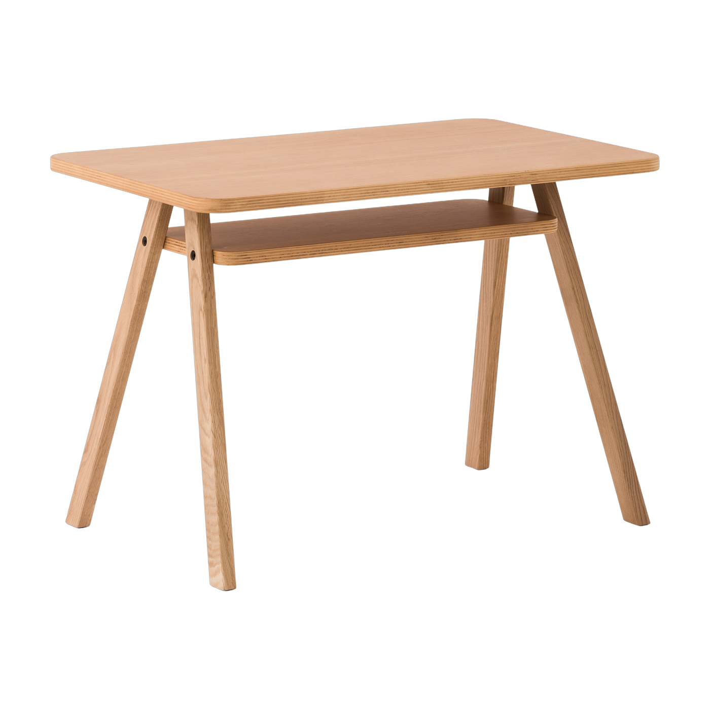 Bureau Growing Green scrivania per bambini in rovere massiccio naturale 40x70x50cm -. Nobodinoz