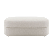 Pouf aus Holz und mousse lana 100cm Covent - -. New works