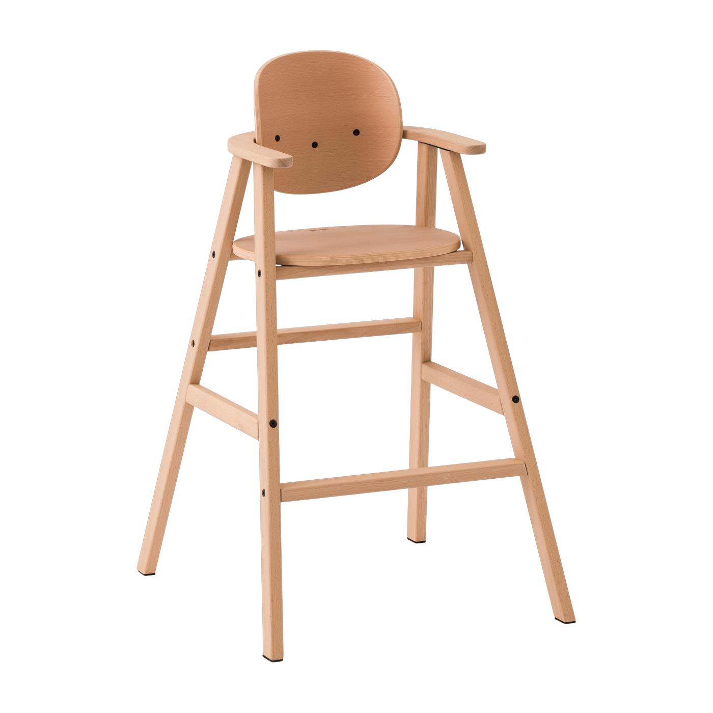 Chaise évolutive en hêtre vernis Growing Green - Nobodinoz