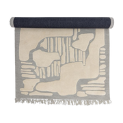 Tapis Napoli Laine grise - Bloomingville