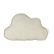 nuage cuscino in lino francese 24x38cm - greige Nobodinoz