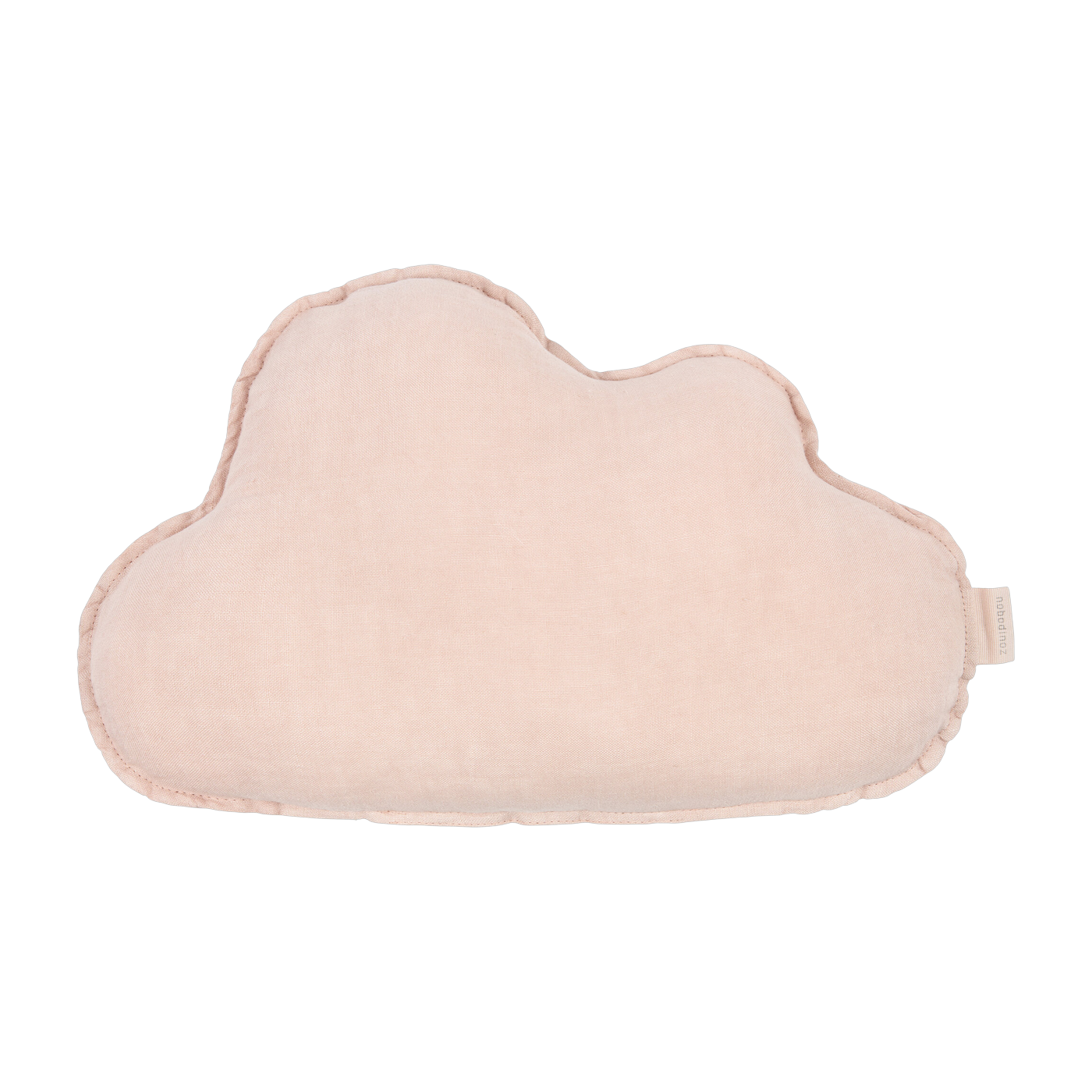 nuage cushion in mauve pink French linen 24x38cm - Nobodinoz