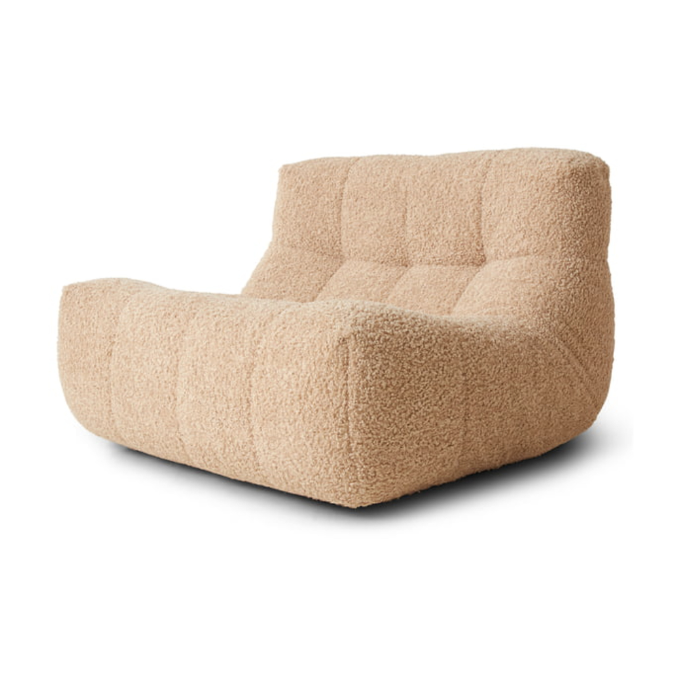 Lazy Lounge Chair Frizz Beige - HKLIVING