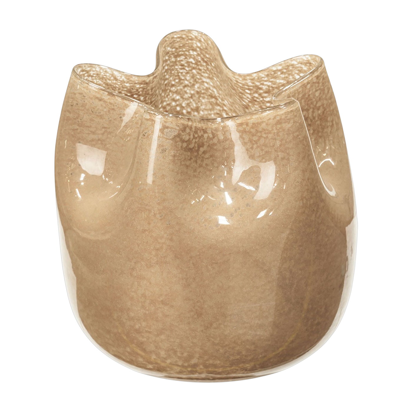 Vase en verre soufflé 20x20cm Esther - Broste Copenhagen