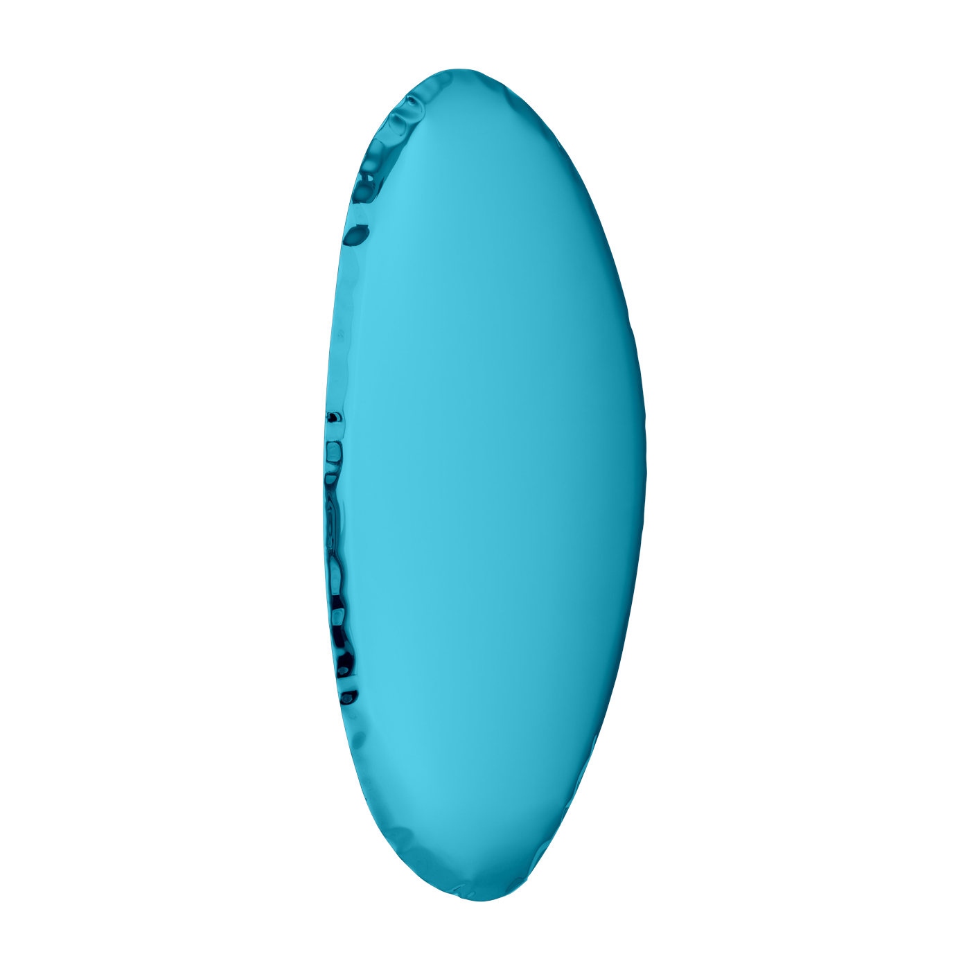 Espejo de acero inoxidable azul zafiro 123x64x6cm Tafla O4 - Zieta
