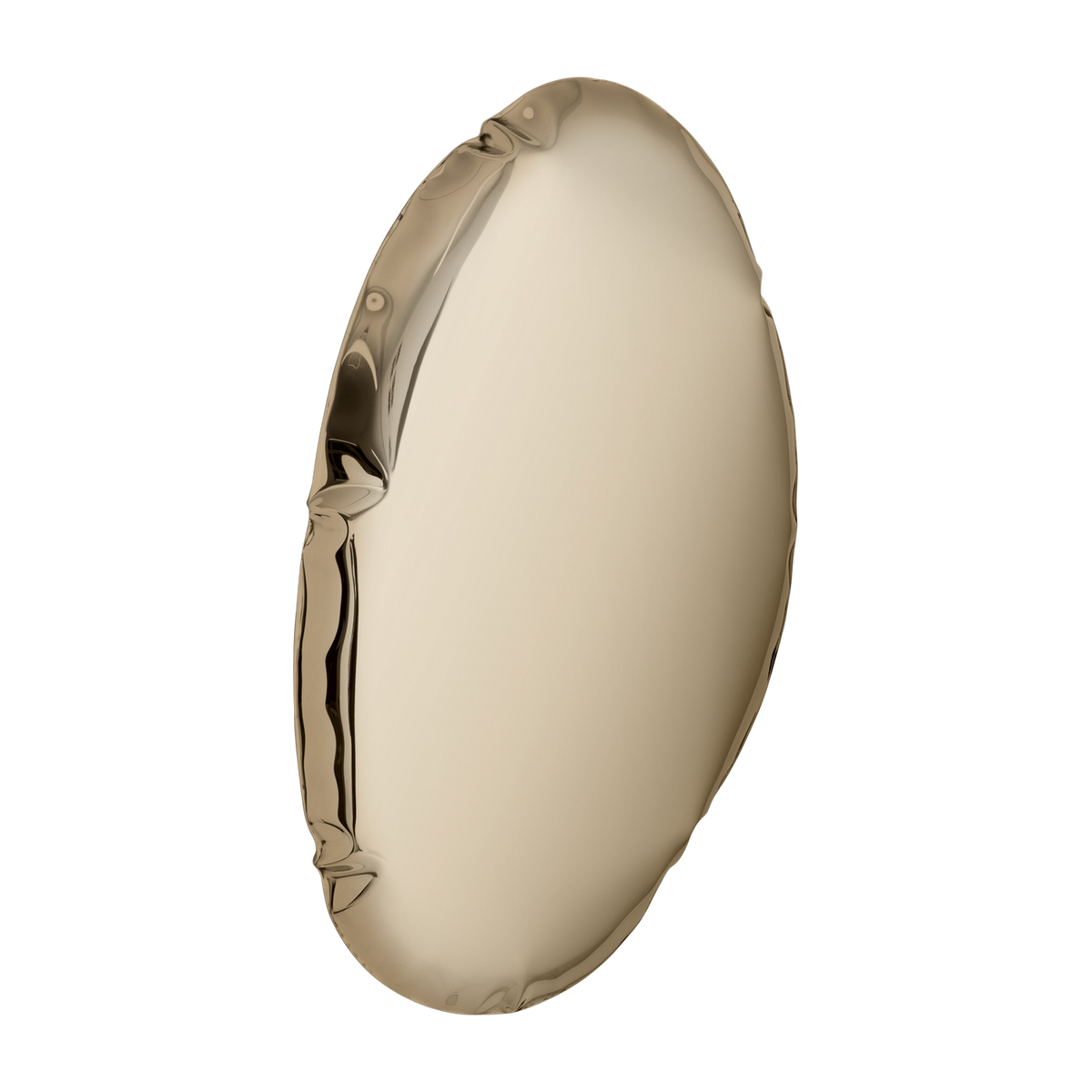Specchio in acciaio inox dorato 60x40x6cm Tafla O5 - Zieta