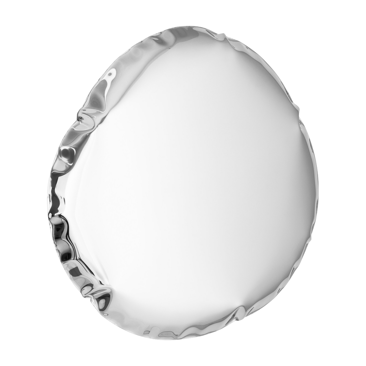 Specchio in acciaio inox lucidato 55x50x6cm Tafla O6 - Zieta