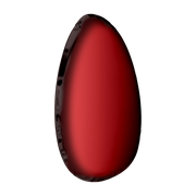 Stainless steel mirror ruby red 86x57x6cm Tafla O4. 5 - Zieta