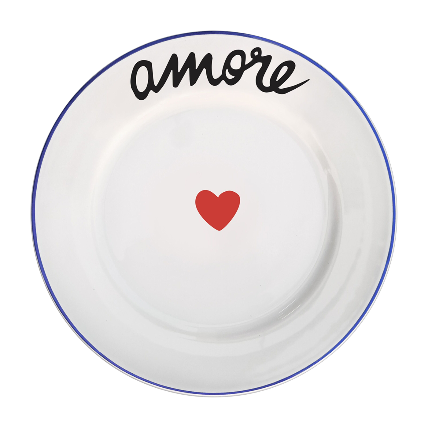 Assiette à dessert 22cm Amore - Pied de poule