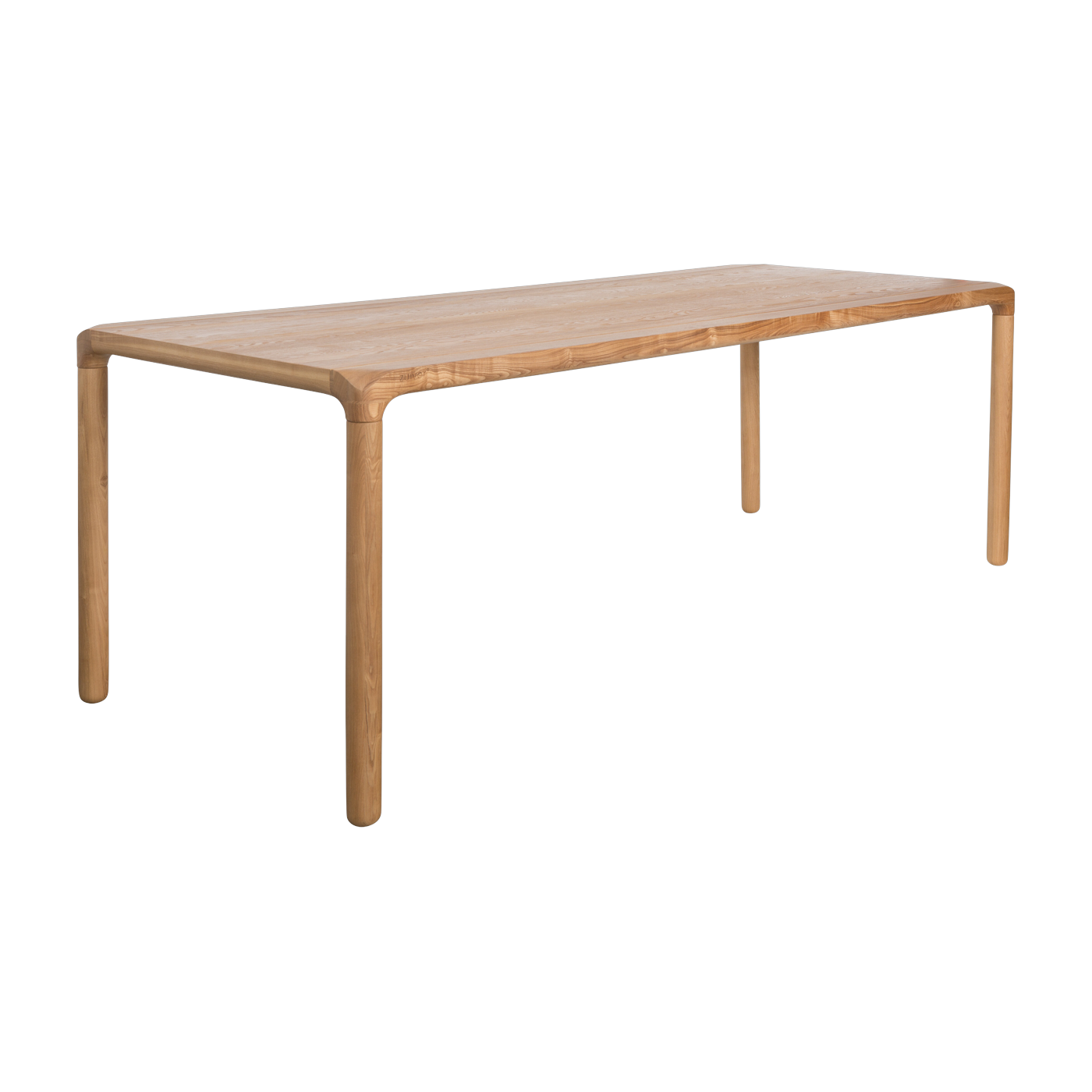 Table à manger rectangulaire en frêne naturel 220x90cm Storm - Zuiver