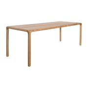 Table à manger rectangulaire en frêne naturel 220x90cm Storm - Zuiver