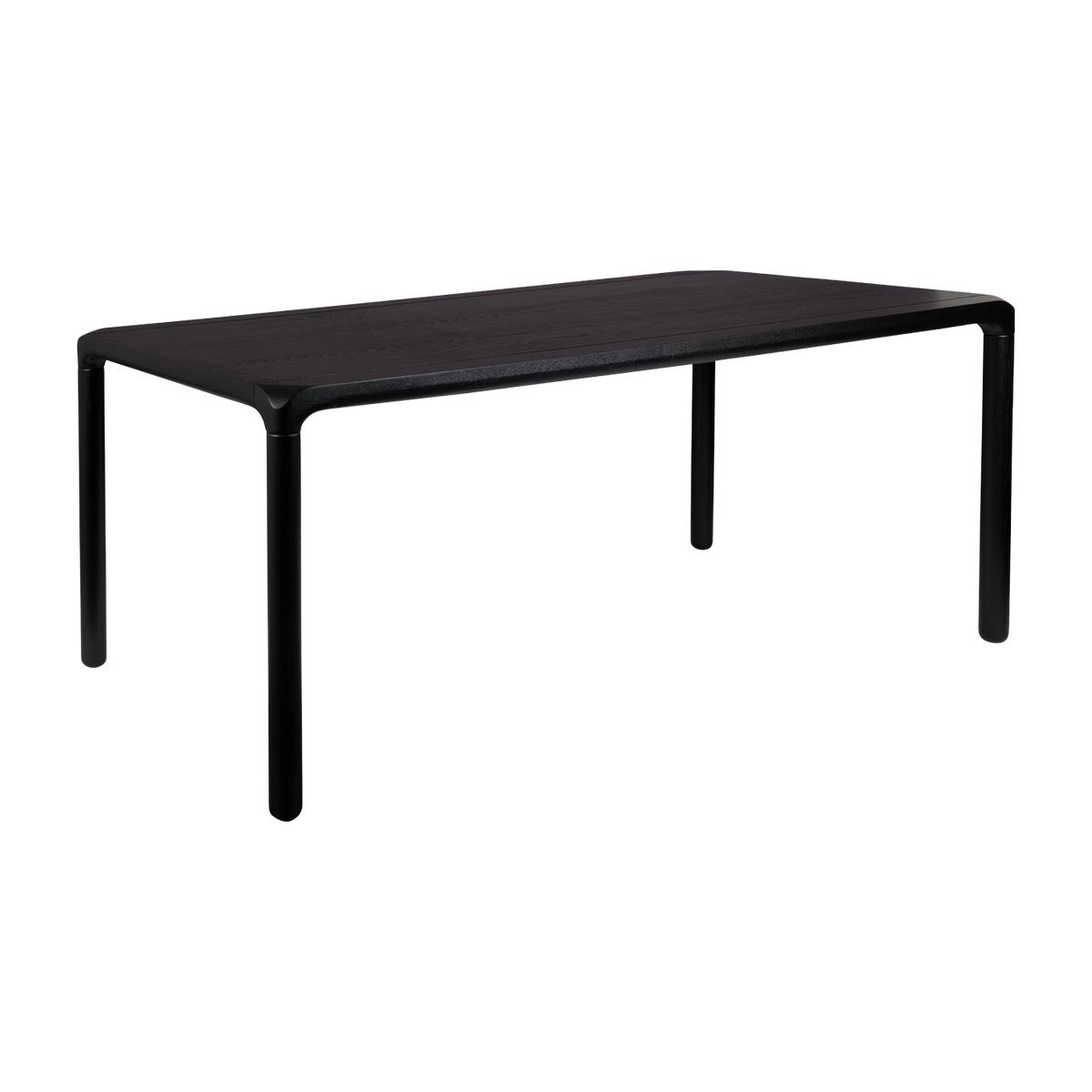 Tavolo da pranzo rettangolare Storm in frassino nero, 220x90cm Zuiver