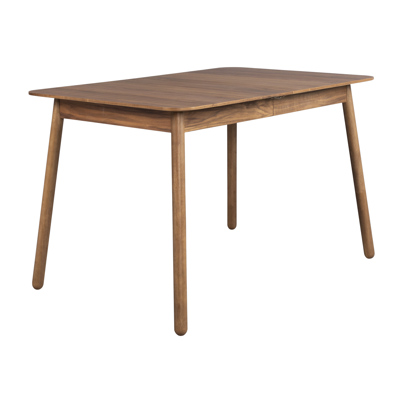 Table à manger rectangulaire avec rallonge en noyer naturel 120/162x80cm Glimps - Zuiver