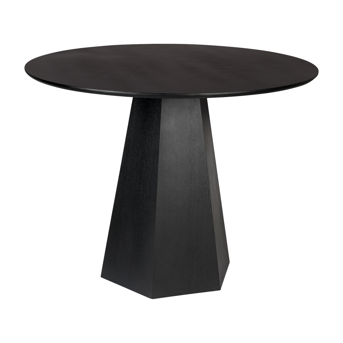 ronde Tavolo da pranzo in frassino nero 100x76cm Pilar - Zuiver