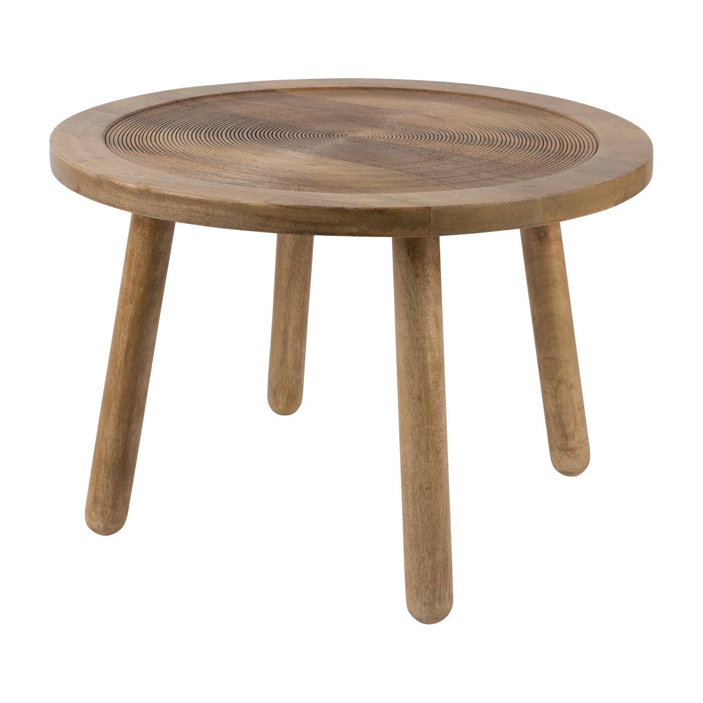 ronde Tavolino in legno di mango 60x40cm Dendron - Zuiver