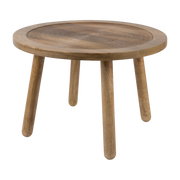 Side table ronde in mango wood 60x40cm Dendron - Zuiver