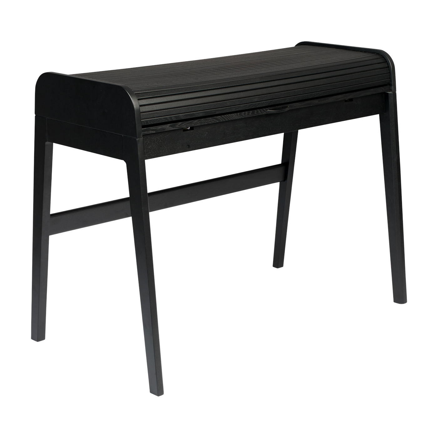 Bureau Barbier en roble teñido de negro 110x61x85cm - Zuiver