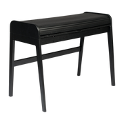 Bureau in black-stained oak 110x61x85cm Barbier - Zuiver