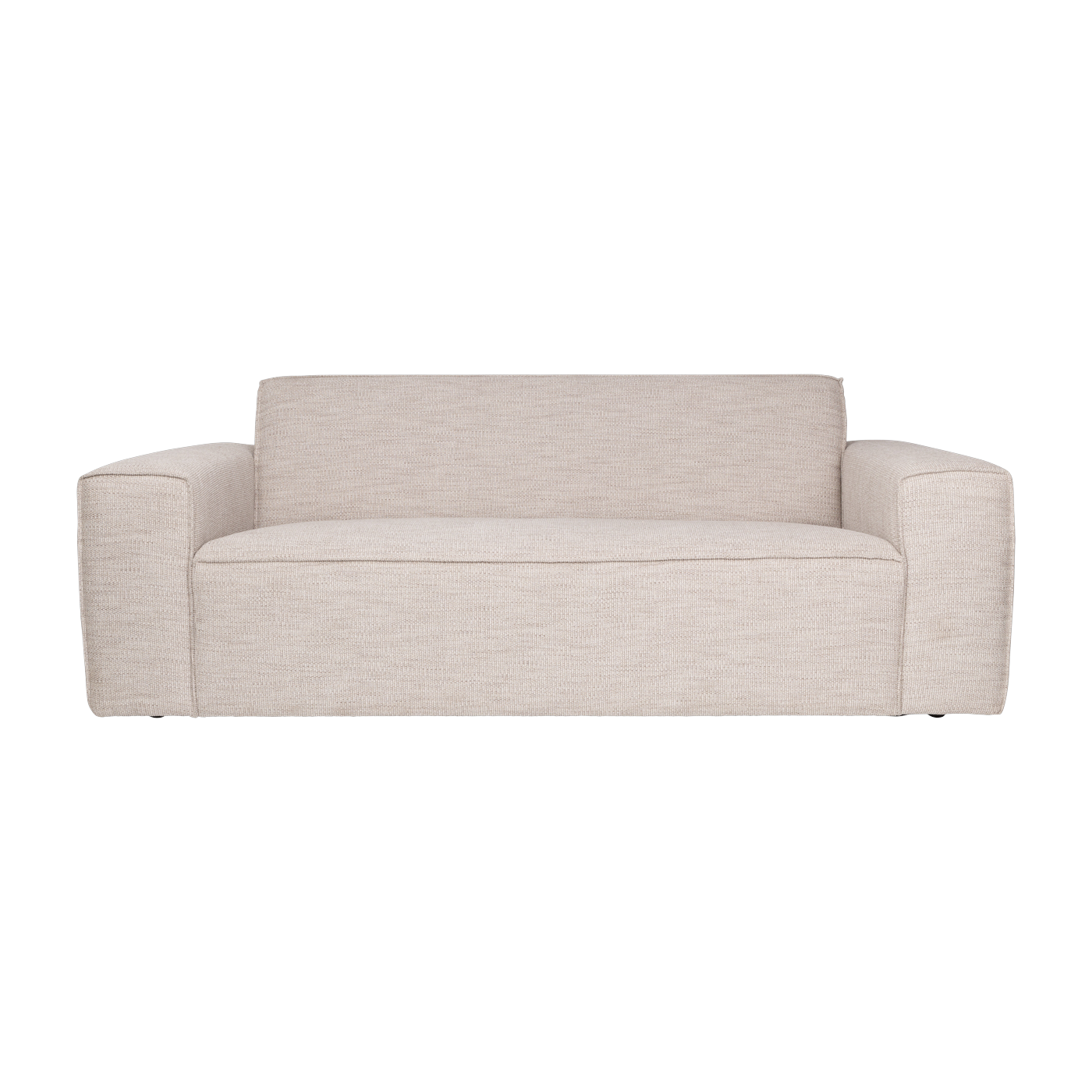 Canapé 2,5 places en polyester latte 200cm Bor - Zuiver