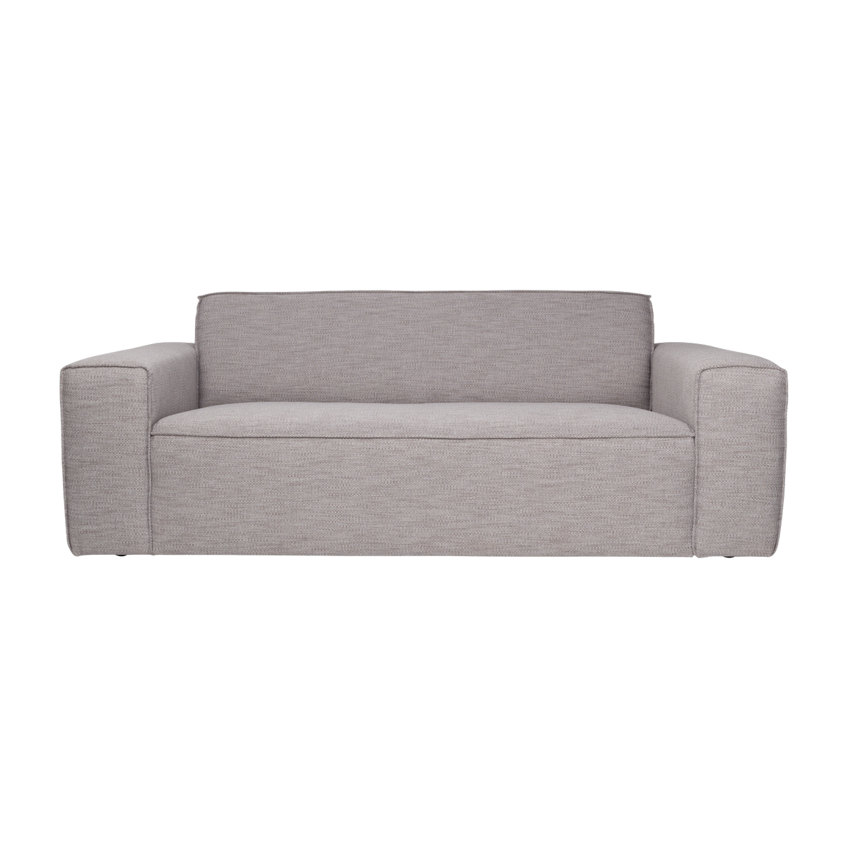 Canapé 2,5 places en polyester gris 200cm Bor - Zuiver