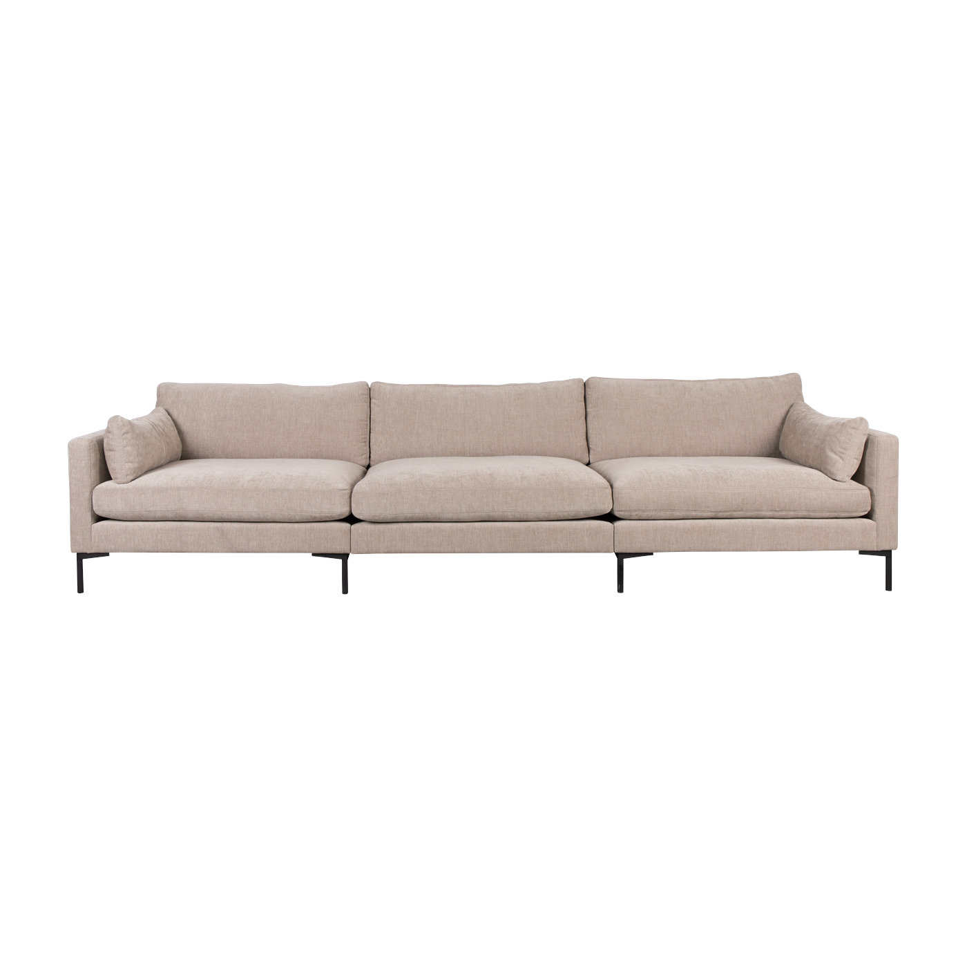 Canapé 4,5 places en polyester latte 335cm Summer - Zuiver