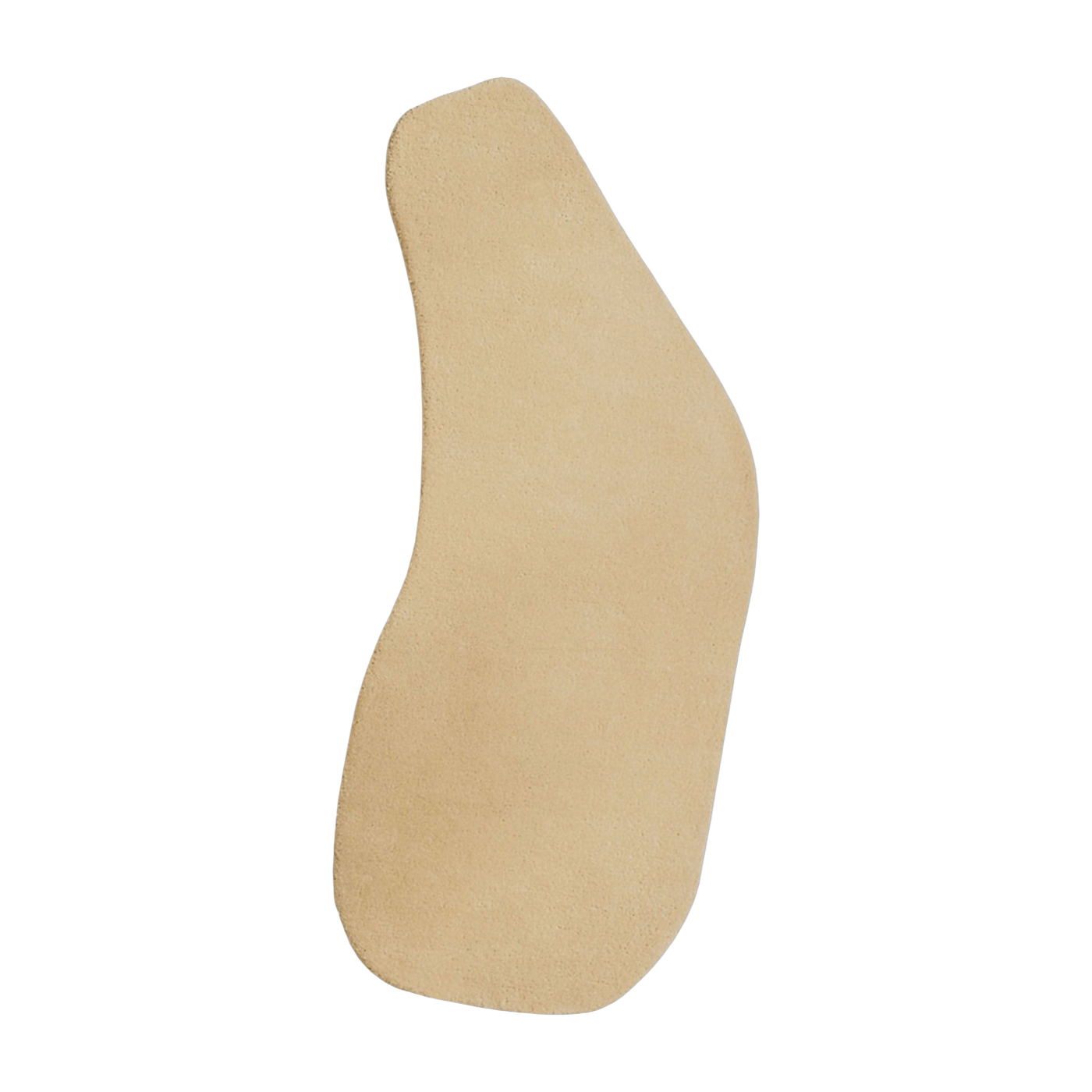 Organic beige wool rug 75x180 cm Stone 3 - Nanimarquina