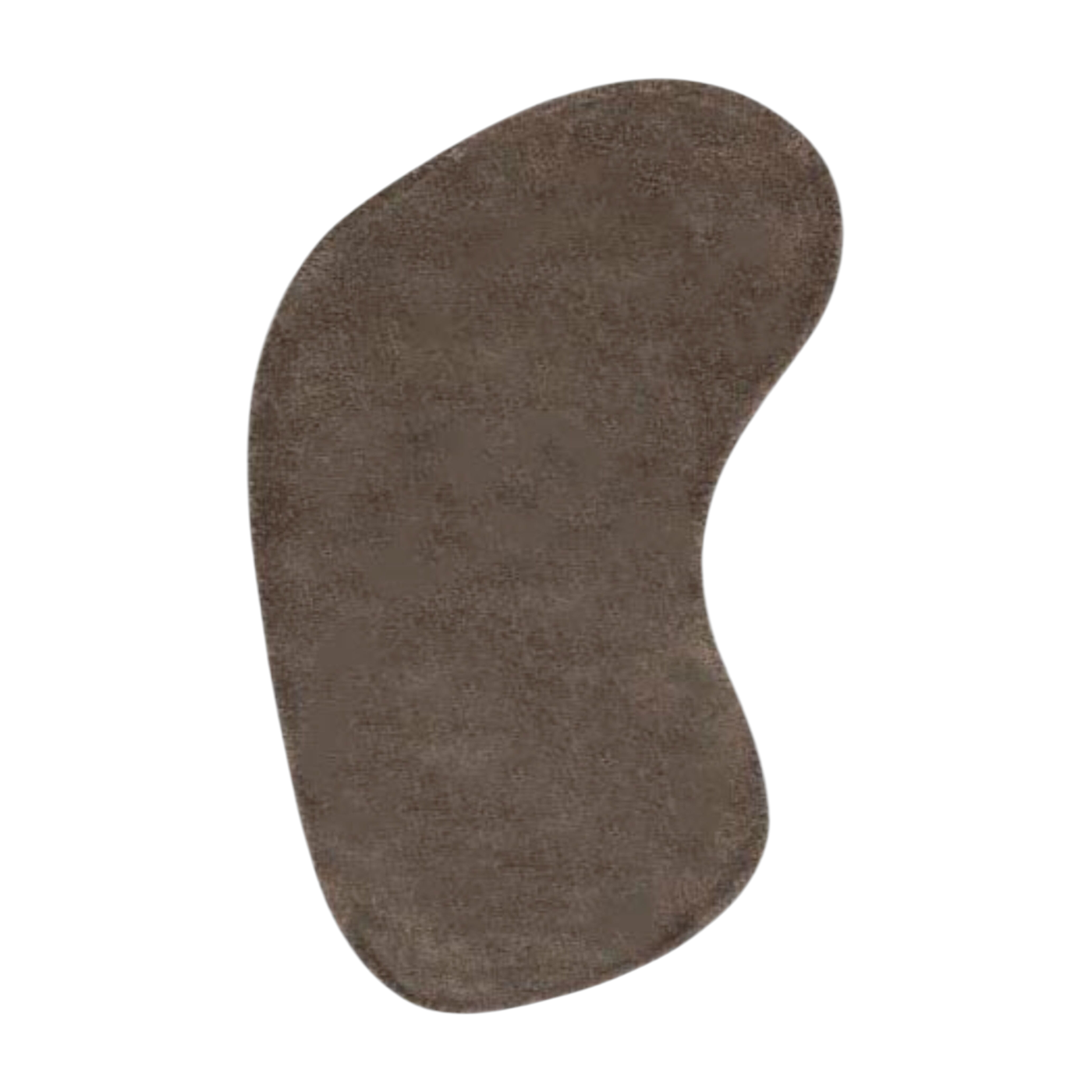 Organic brown wool rug 70x85 cm Stone 10 - Nanimarquina