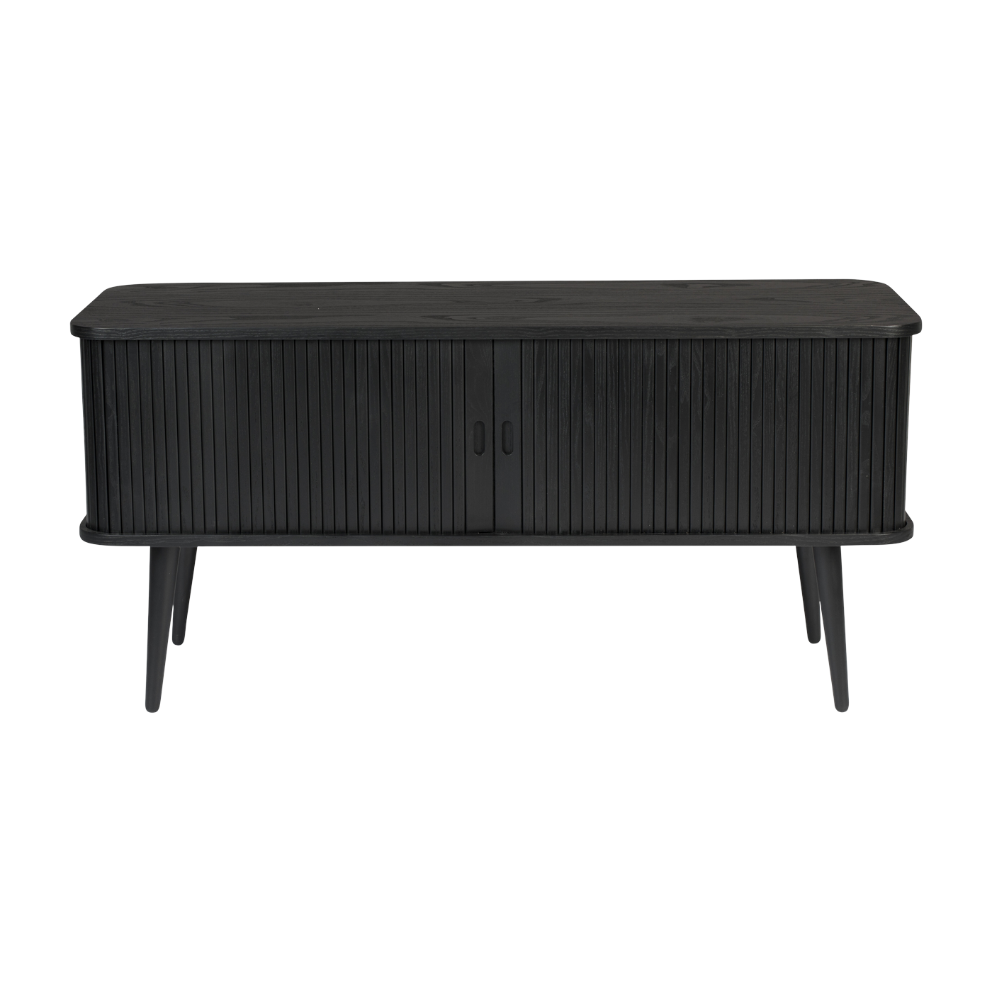 Barbier Aparador de roble teñido de negro 120cm - Zuiver