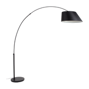 Stehleuchte aus schwarzem Metall 222, 5cm Arc -. Zuiver