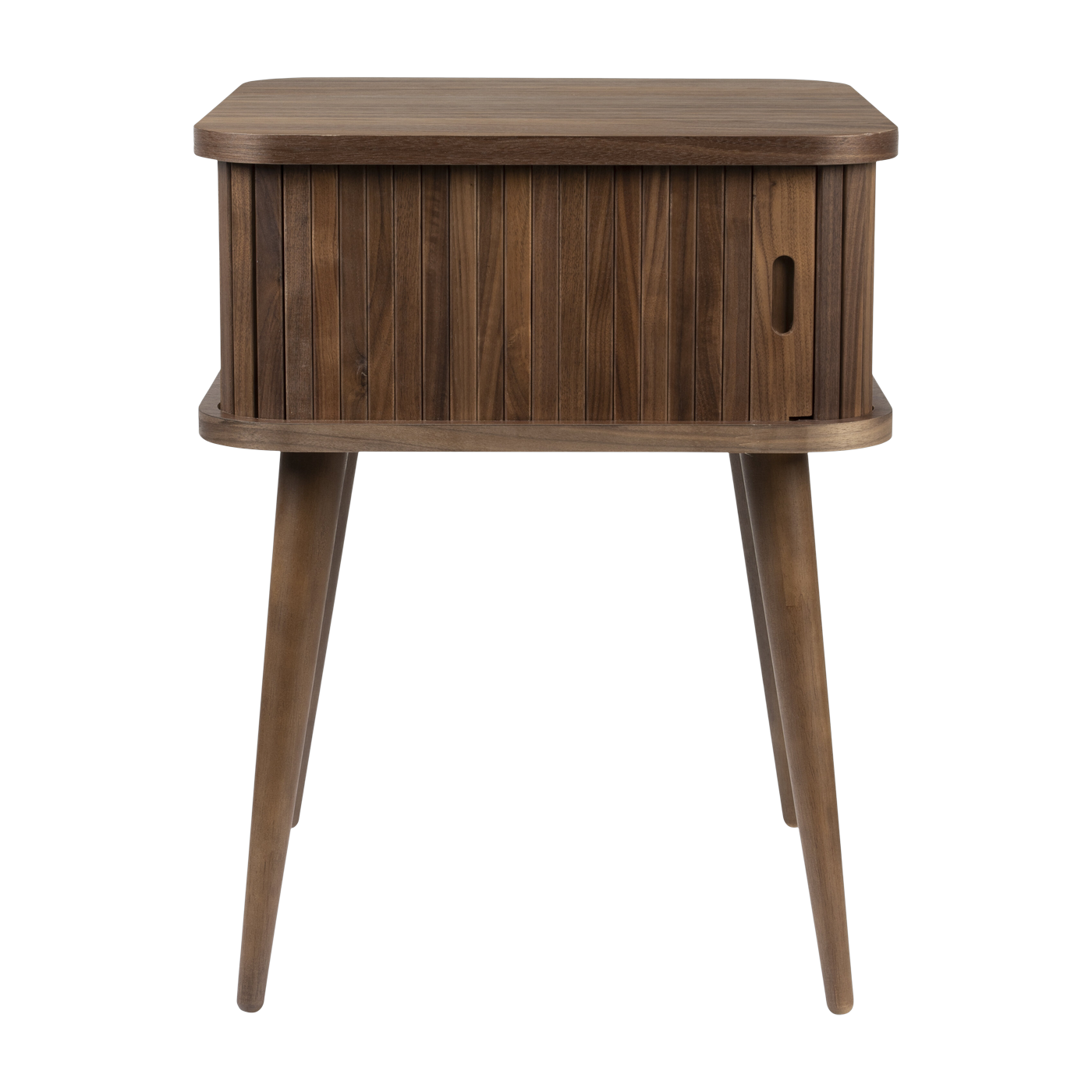 Barbier Mesa auxiliar de nogal natural 59cm - Zuiver