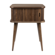Barbier Mesa auxiliar de nogal natural 59cm - Zuiver