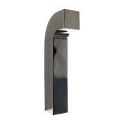 Wandleuchte mit Haken in Chrom glossy 8x45cm Fold - Baccaris