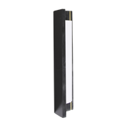 Wall lamp in marbre black 10x50cm Trida - Baccaris