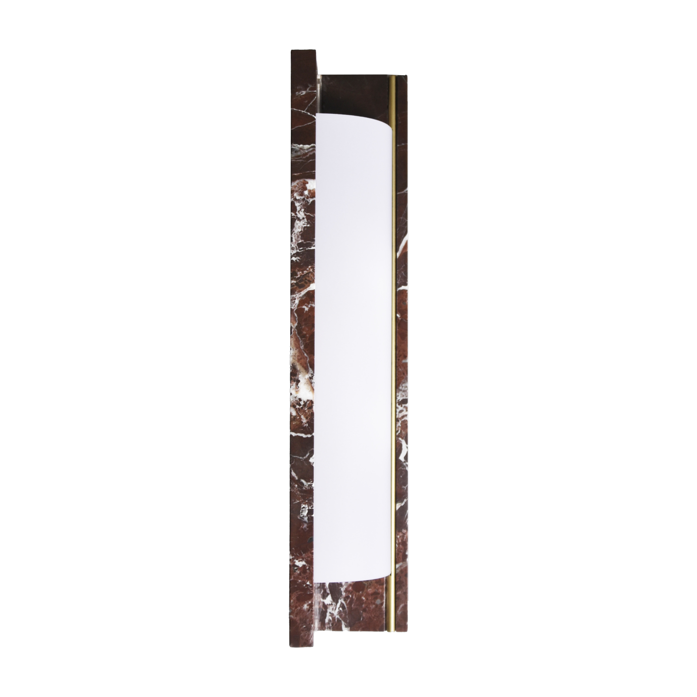 Wall lamp in marbre red 10x50cm Trida - Baccaris