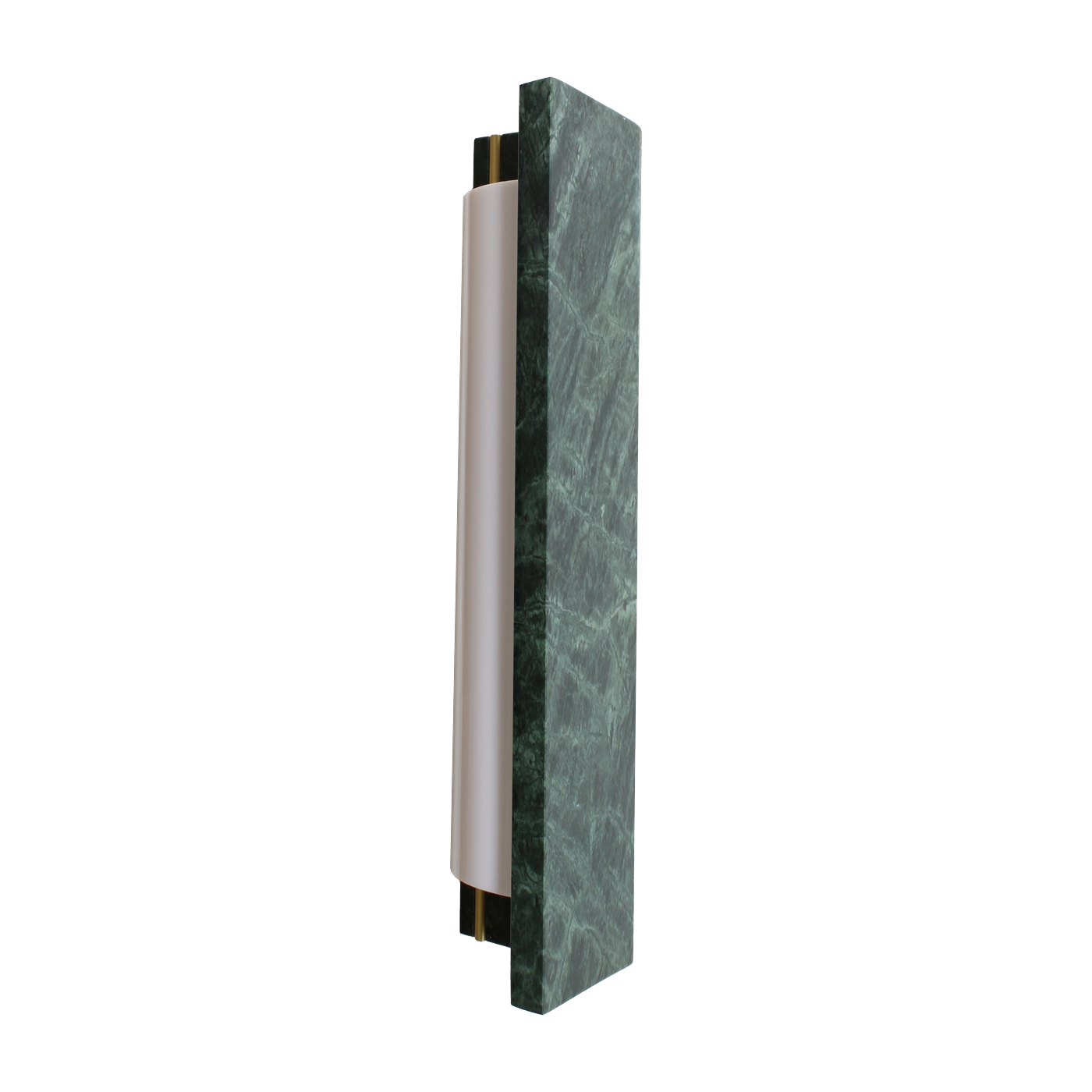 Green wall lamp marbre 10x50cm Trida - Baccaris