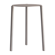 Tabouret en acier inoxydable mat 35x45cm Isla x Paul Delrez - Koge Design