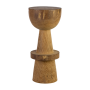 Ball high wooden stool 32x74cm - Pols Potten