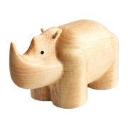 Figurita rinoceronte abedul natural I Piccolini - EMKO